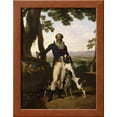 thumbnail image 2 of Portrait dun chasseur avec ses chiens dans un paysage, dit Portrait dAlexandre Dumas p�re, Animals Figurative Framed Art Print Wall Art by Louis Gauffier Sold by Art.Com, 2 of 5