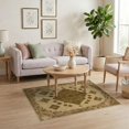 thumbnail image 3 of ODIKA Retro Vintage Distressed Tone Dining Under Table Cottagecore Boho Flowing Non-Slip Chair-Friendly for Home Office, Gaming Room, Desk, 3 of 7