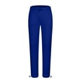 thumbnail image 5 of AHTJRT Mens Sweatpants Classic Athletic Workout Pants Drawstring Joggers Solid Active Sweat Pants Blue 3XL, 5 of 6