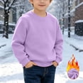 thumbnail image 2 of Enjoytime Kids Toddler Sweatshirt Crewneck Long Sleeve Pullover Tops Fall Winter Warm Casual Boys Clothes, 2 of 8