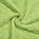 thumbnail image 4 of Suéter de Punto Gibobby Manga Larga para Mujer Top de Ganchillo Floral Cuello Redondo Rayas Verde XL, 4 of 5