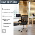 thumbnail image 2 of Silla de Escritorio Ergonómica Big Room KT-251 Transpirable Giro 360 Negro, 2 of 8