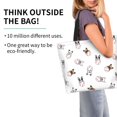 thumbnail image 2 of Easygdp Bbaseball Dog Bolsas Tote para Mujer, Bolsos de Hombro para Viaje, Bolsos de Mano de Gran Capacidad para Compras y Trabajo, 2 of 8