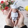 thumbnail image 3 of 6inches Realisitc Doll Bed Silicone Accessories Toy with Delicate Dress Doll - Maddie, 3 of 3