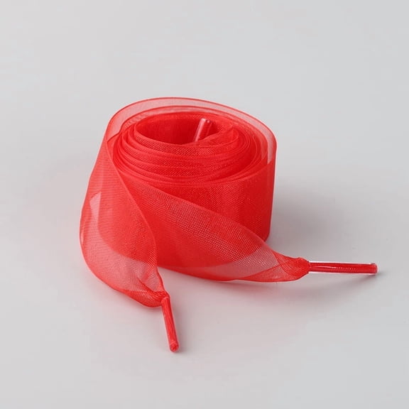 XmhyTop-A 2 Pairs Ribbon Shoe Laces,120*2.3cm Fashion Decorative Sneaker Laces for Shoes,S03