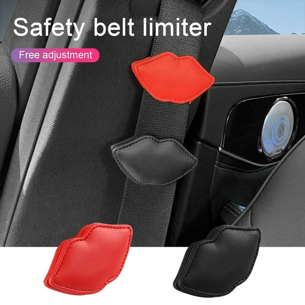 Safety Belt Clip Lip Shape Anti slip Adjust Tightness Magnetic