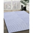 thumbnail image 3 of Ahgly Company Machine Washable Indoor Round Transitional Lavender Blue Area Rugs, 3' Round, 3 of 7
