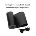 thumbnail image 2 of New Black Leather DIY Car Steering Wheel Cover With Thread 37-38CM 14.5-15INCH, 2 of 5