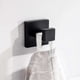 thumbnail image 2 of Matte Black Stainless Steel Towel Hooks for Bathroom and Kitchen Use Heavy Duty Door Hangers 2 Pack, 2 of 5