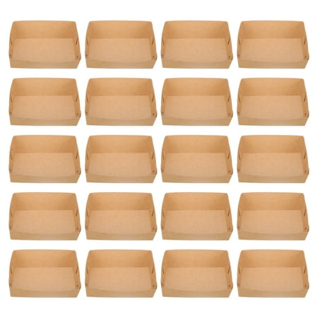 

Paper Food Dog Hot Serving Tray Trays Baskets Take Containers Out Packing Fast Plates Meal Platters Holder Boat