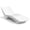 White + Plastic, variant on xxpepo S-Shaped Plastic Pool Lounger, Quick Assembly Ergonomic Outdoor Lounge Chair, White/Beige, for Poolside Patio Backyard Relaxation