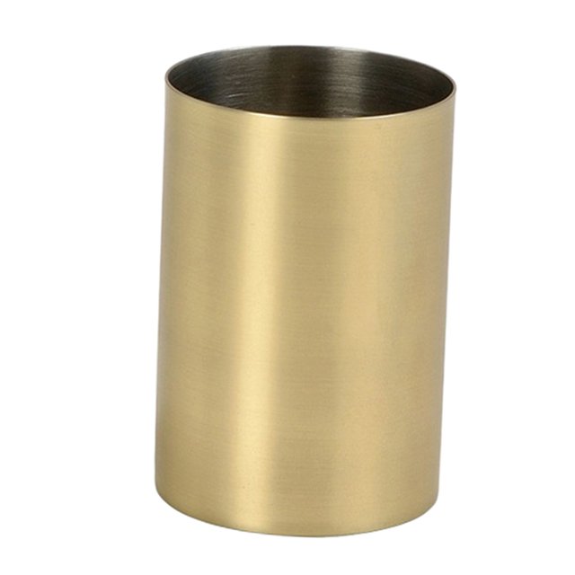 Contenedor de escritorio multifunción, soporte de maquilje, taza, lápiz, lápiz, cepillo, organizador, cilíndrica para decoración de oficina e Sunnimix Soporte para pinceles de maquillaje