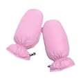 thumbnail image 1 of de plumón Guantes de plumón de resistentes al viento para clima frío para trotar, caminar, esquiar Púrpura, 1 of 8