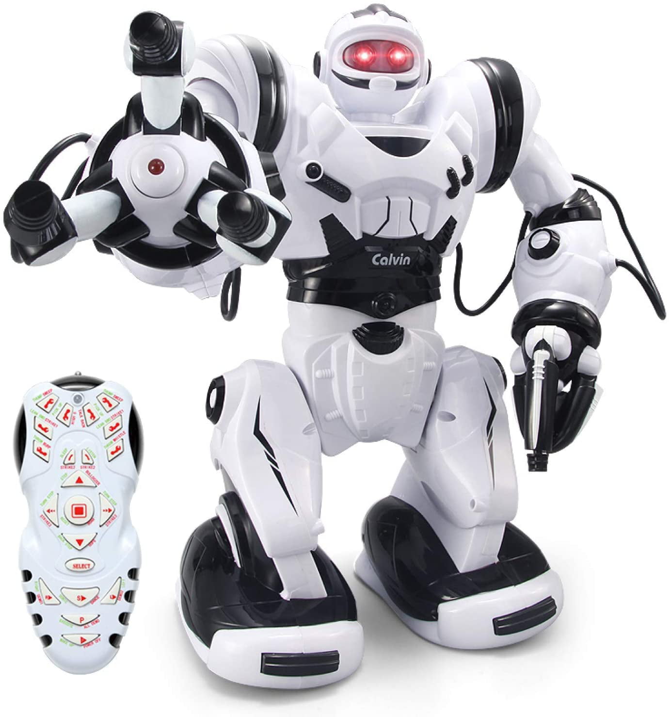 Details about   RC Robot Toy for Kids Smart Intelligent Programmable Remote Control Gray
