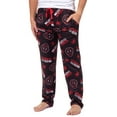 thumbnail image 6 of Marvel Spiderman Miles Morales Pajamas Men's Allover Pattern Adult Sleep Bottoms Pajama Pants, 6 of 7
