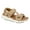 Beige, variant on PDQ Mens Webbed Sports Sandals