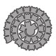thumbnail image 1 of Troqueles de corte Baoblaze Plantilla Espiral Flor GG0442, 1 of 8