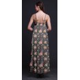 thumbnail image 2 of Bimba Rayon Floral Ladies Printed Backless Spaghetti Strap Long Maxi Evening Party Dress-XX-Large, 2 of 5