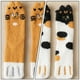 thumbnail image 4 of GOOHOCHY 5 pares de calcetines adorables con dibujos de gatos decorativos, prácticos y cálidos., 4 of 8