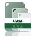 thumbnail image 1 of Juego de 3 tablas de cortar THETCHRY de plástico sin BPA con mango, 1 of 8