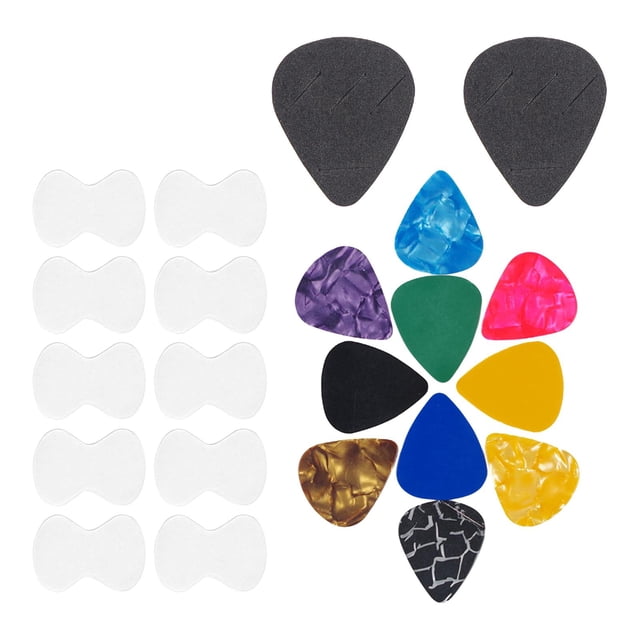 Empuñaduras antideslizantes para púa de guitarra Sunnimix 22 piezas