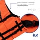 thumbnail image 4 of Chaleco Salvavidas Kingsports para Natacion Playa Piscina Talla Chica Naranja, 4 of 10
