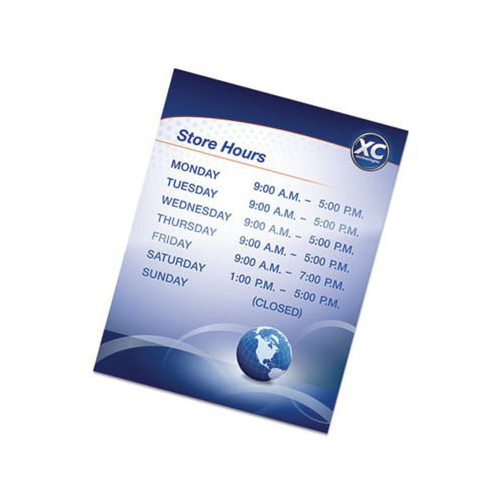 Self-Adhesive Laminating Pouches 5 mil, 9" x 11.5", Gloss Clear, 5/Pack