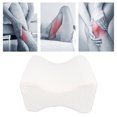 thumbnail image 1 of Memory Foam Knee Pillow, Knee Pillow for Side Sleepers Breathable Cushion Soft Multipurpose Comfortable  for Home Use, 1 of 7