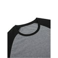 thumbnail image 6 of SHCKE Men's Raglan Shirts Sasual Short Sleeves Shirts Soft Sports Shirt, 6 of 6