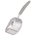 thumbnail image 1 of Aleación de aluminio Hueco Gato Litter Scooper Litter Pala Tamiz con mango largo Pet Poop S Eccomum colador, 1 of 7
