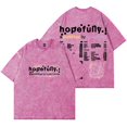 thumbnail image 1 of Loyle Carner Playera Merch Lavada Algodón Unisex Manga Corta Estilo HipHop Gira Con Esperanza, 1 of 7