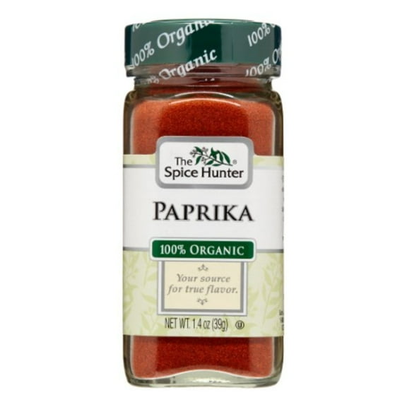 Spice Hunter Paprika, Ground, 100% Organic 1.4 oz