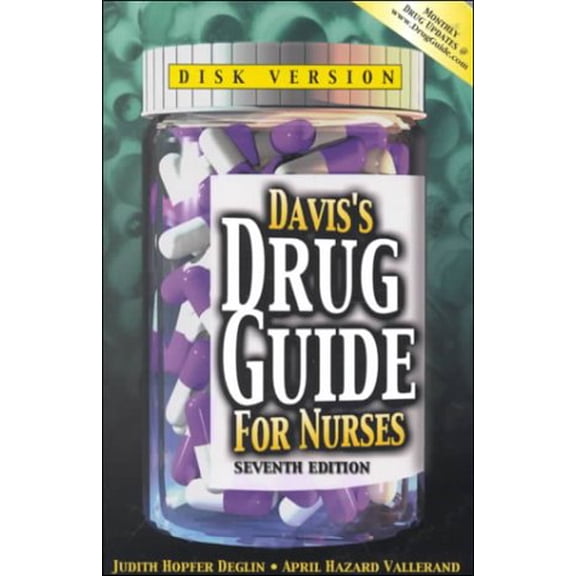 Pre-Owned Davis's Drug Guide for Nurses [With Disk] (Paperback) 080360582X 9780803605824