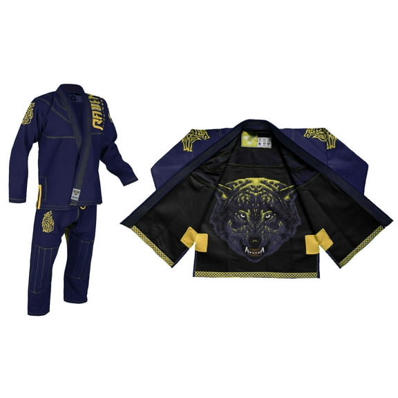 Raven Fightwear Men's Ulfhedinn Jiu Jitsu Gi Navy