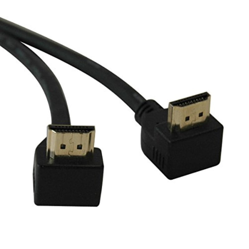 Tripp Lite High Speed Hdmi Cable With 2 Right Angle Connectors Ultra Hd 4k X 2k Digital Video 6410