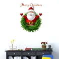 thumbnail image 6 of 2pcs/set Santa Claus New Year Christmas Home Decoration Merry Christmas Wall Stickers Window Decals Xmas Party, 6 of 7