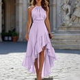 thumbnail image 2 of Kezqiaxn Maxi Dresses for Women Summer Ruffle Sleeveless Vacation Dress Flowy Women 's Sundresses Fashion Clothing, 2 of 8