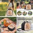 thumbnail image 5 of Bulopur Orange Capybara Kids Backpack Set 5 Pcs Kawaii Cute Book Bag with Lunch Bag, Pencil Case, Water Bottle Cover and Wrist Strap for Capybara Lover Girls Ages 6-12, 5 of 8