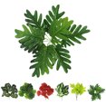 thumbnail image 2 of Coofit Artificial Plant Lifelike Decorative Fake Leaf Fake Plant Artificial Greenery, 2 of 4