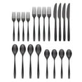 thumbnail image 2 of Cambridge Silversmiths Averie Black Satin 20-Piece Flatware Set, Service for 4, 2 of 7