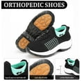 thumbnail image 4 of HeaCare New Comfort Wear Orthowear Shoes for Women, Fashion Comfortwear Ortho Shoes for Women Plantar Fasciitis Comfortable Air Cushion Ortho Breathable Stretch Cushion, 4 of 8