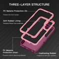 thumbnail image 2 of Funda I-HONVA para Samsung Galaxy S24 Plus/Galaxy S25 Plus morado/rosa, 2 of 7