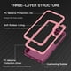 thumbnail image 2 of Funda I-HONVA para Samsung Galaxy S24 Plus/Galaxy S25 Plus morado/rosa, 2 of 7
