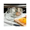 thumbnail image 2 of Martha Stewart Catselle 5QT Stainless Steel Dutch Oven, 2 of 4