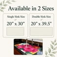 thumbnail image 3 of Sink Out Of Sight® Adjustable Flow-Through Mesh Kitchen Sink Cover, 20 x 39.5", Cheerful Daisies, 3 of 13