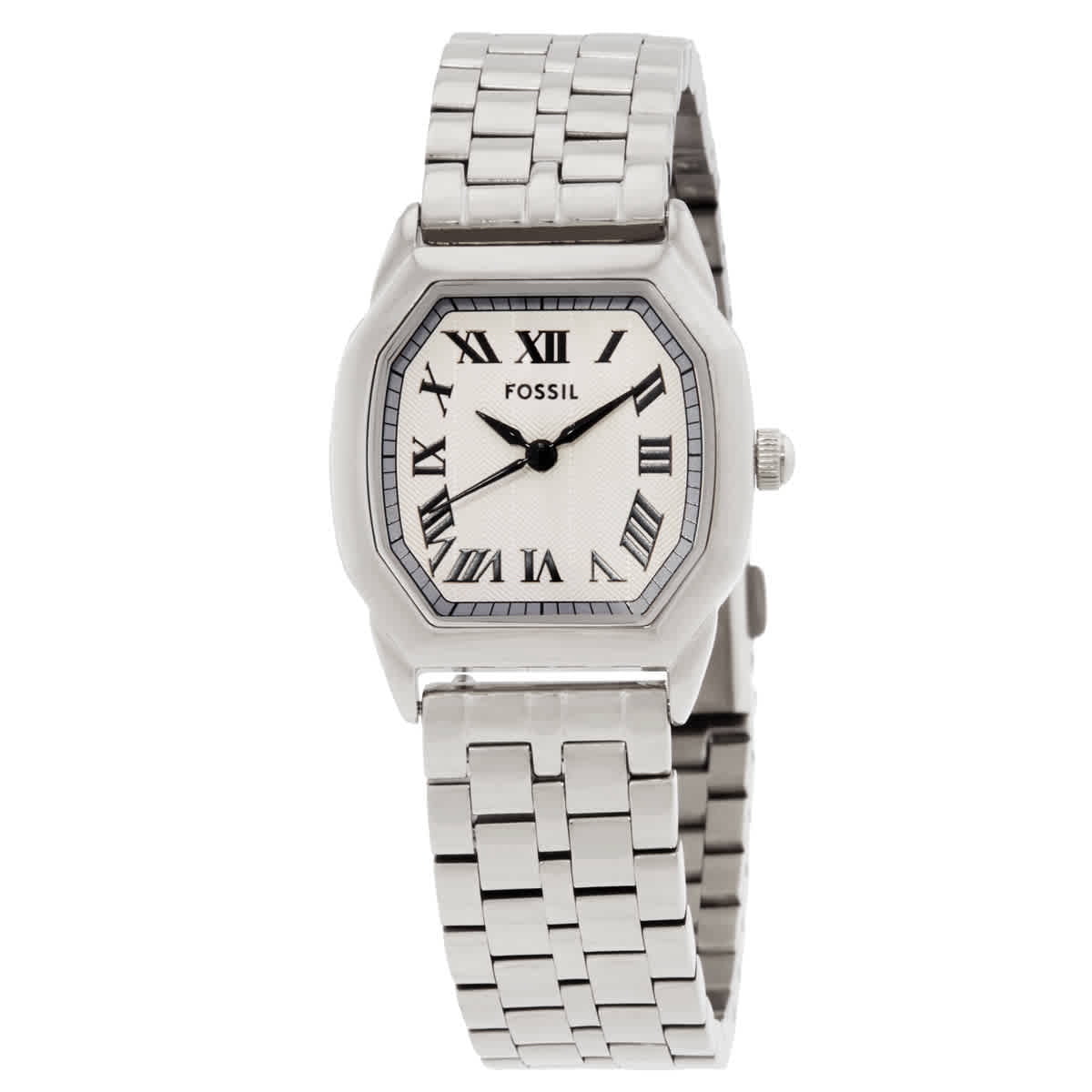 NWT Authentic Fossil Gilmore Quartz Silver Dial Women\ display picture 1