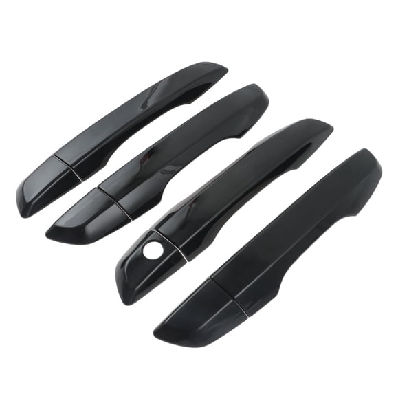 Gloss Black Door Handle Covers No Smart Keyhole for 2016-2021 Honda Civic