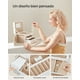 thumbnail image 4 of SONGMICS Organizador de Joyas 3 Pisos con Cerradura y Asa de Viaje, 4 of 5