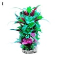 thumbnail image 2 of Flmtop Aquarium Artificial Simulation Water Flower Grass Fish Tank Landscape Decor, 2 of 9