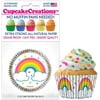 Cupcake Creations 32 Count Cupcake Baking Papers, Rainbows